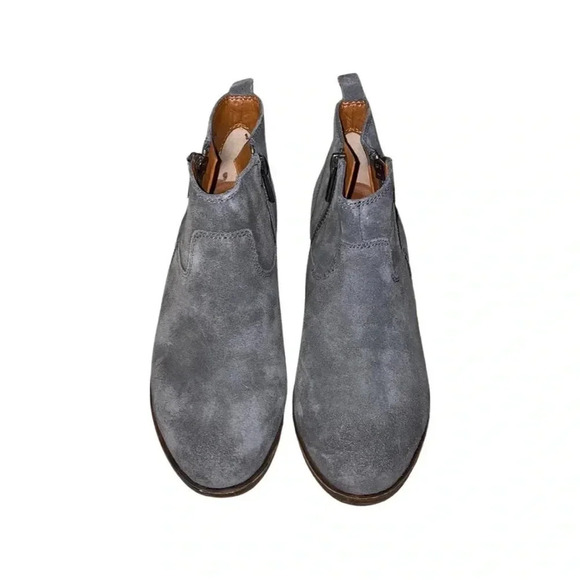 Lucky Brand LK Benniee Storm Suede Booties Size 6.5 - Picture 2 of 6